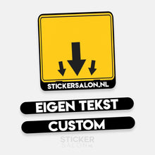 Eigen kentekenstickers voor scooters & motors - Premium™