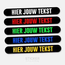 Eigen kentekenstickers voor scooters & motors - Premium™