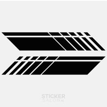 Zijkant Scooter Race Striping stickers - Premium™