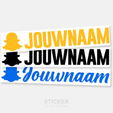 Custom Snapchat stickers (2 stuks) - Premium™