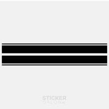 Motorkap Race Striping dubbel - Premium™