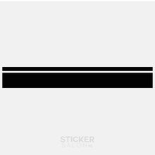 Voorkant Scooter Race Striping sticker - Premium™